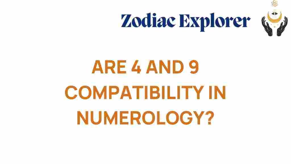 numerology-4-and-9-compatibility