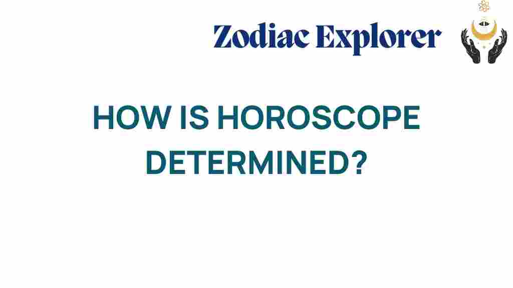 how-horoscope-determined