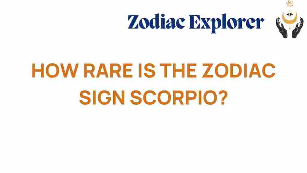 rarity-of-scorpio-zodiac-sign