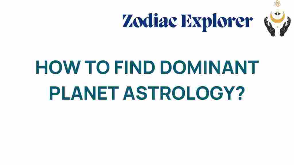 dominant-planet-astrology