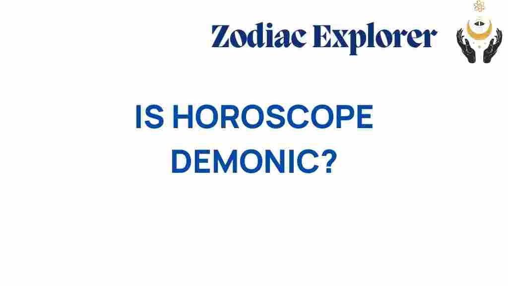 is-horoscope-demonic