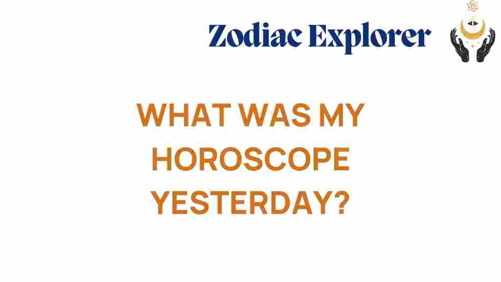 horoscope-yesterday