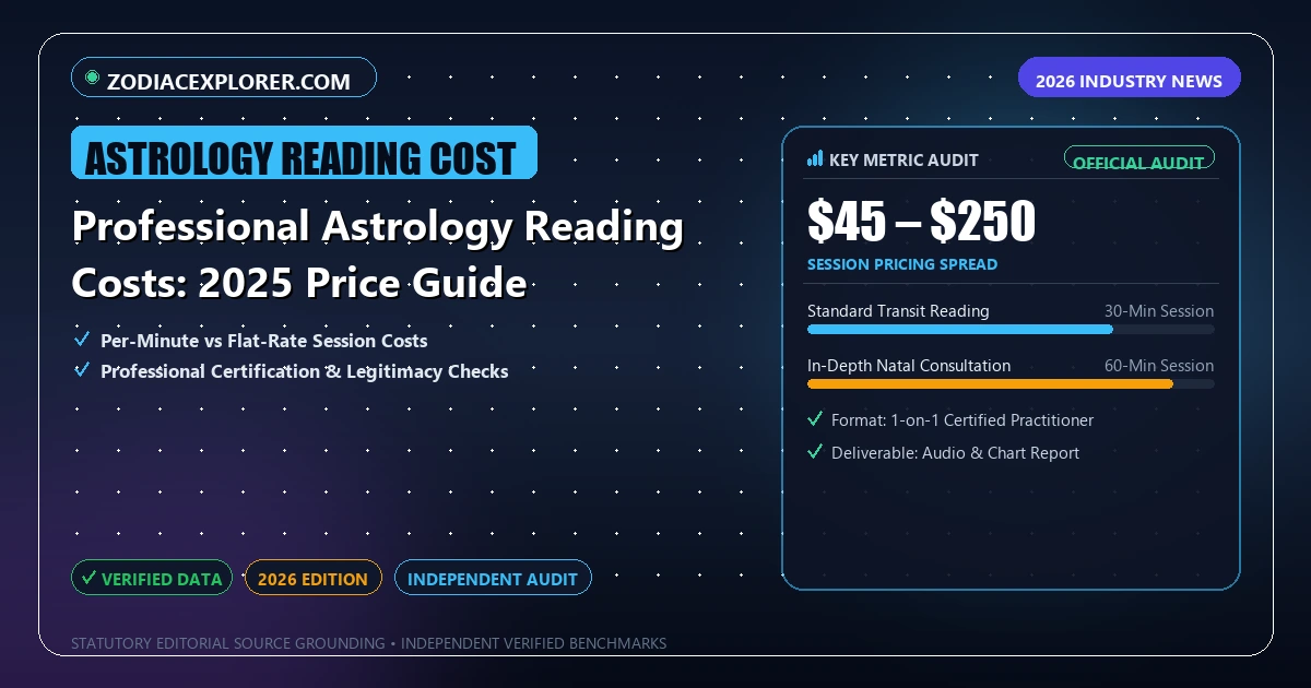 Professional Astrology Reading Costs: 2025 Price Guide - Analytical Guide and Verified Benchmarks (astrology reading cost)